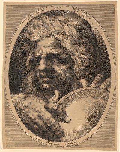 Landschaft mit dem Gleichnis des Sämanns von Jacob Matham