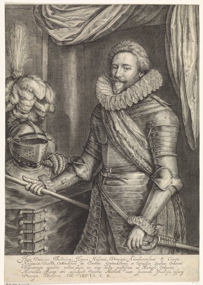 Porträt von Frederik Hendrik, Prinz von Oranien-Nassau von Jacob Matham