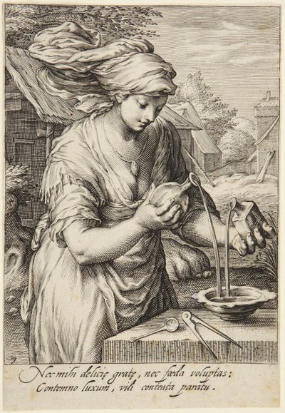 Mäßigkeit von Jacob Matham