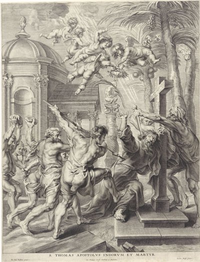 Märtyrertod des Apostels Thomas von Jacob Neefs