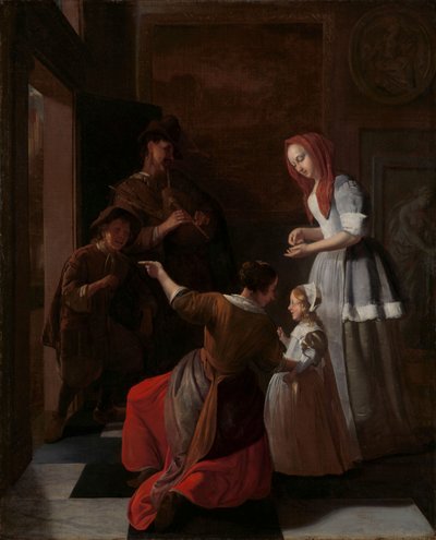Die Spieler von Jacob Ochtervelt