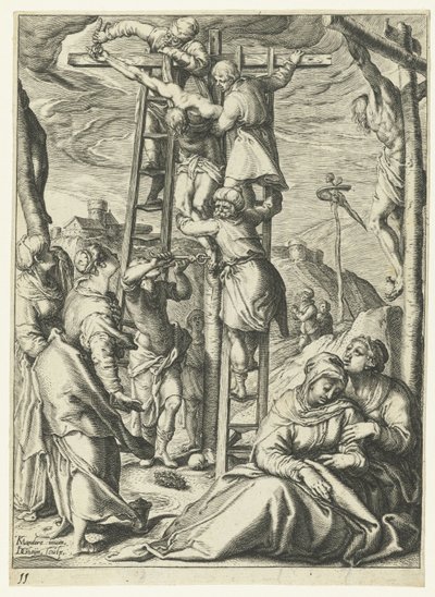 Kreuzabnahme von Jacob de Gheyn (II)
