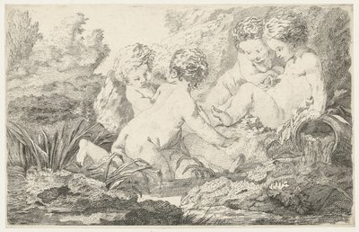 Allegorische Kindergruppe von Jacob de Wit