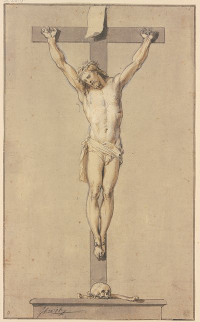 Christus am Kreuz von Jacob de Wit