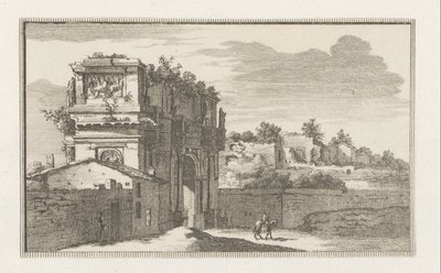 Konstantinsbogen in Rom von Jacobus Baptist