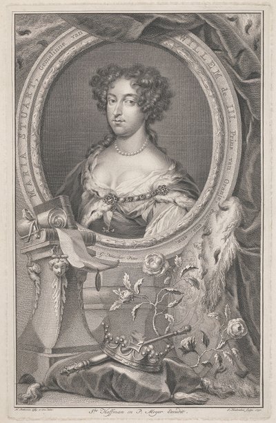 Königin Maria II. von Jacobus Houbraken
