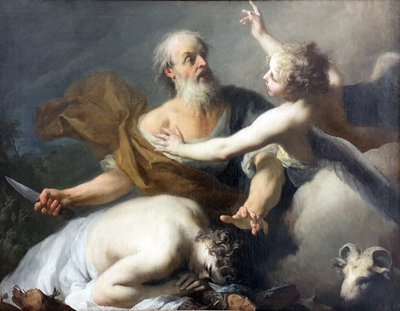Abrahams Opfer von Jacopo Amigoni