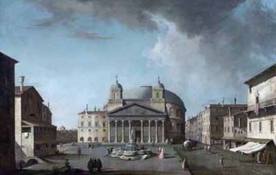 Ansicht des Pantheons in Rom von Jacopo Fabris