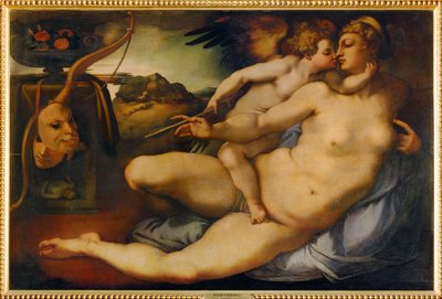 Venus und Amor, nach Michelangelo von Jacopo Pontormo