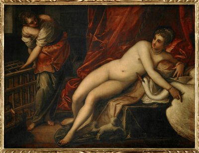 Leda und der Schwan von Jacopo Robusti Tintoretto