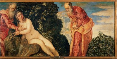 Susanna und die Ältesten von Jacopo Robusti Tintoretto