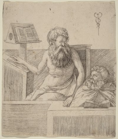 Zwei Philosophen von Jacopo de