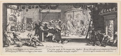 Die Plünderung von Jacques Callot