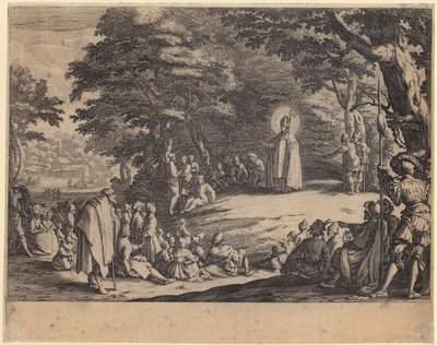 Heiliger Amandus von Jacques Callot