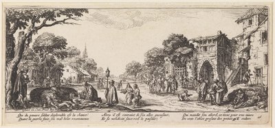 Die Absolution eines Sterbenden von Jacques Callot