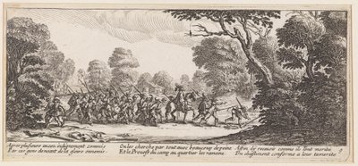 Die Gefangenen werden gebracht von Jacques Callot