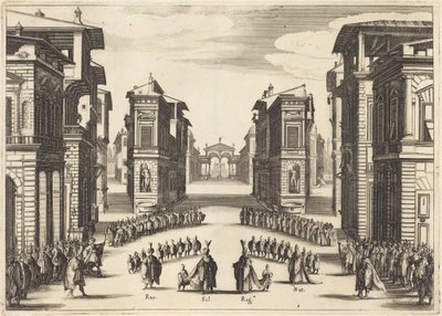 Il Solimano, Akt II von Jacques Callot