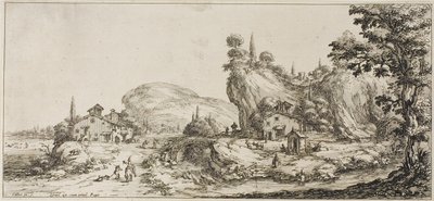 Laden von Waren, aus Verschiedene Szenen in Florenz entworfen von Jacques Callot