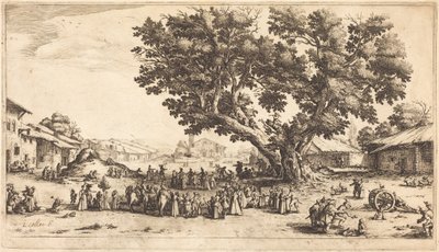 Der Jahrmarkt in Xeuilley von Jacques Callot