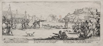 Die großen Leiden des Krieges: Das Erschießungskommando von Jacques Callot