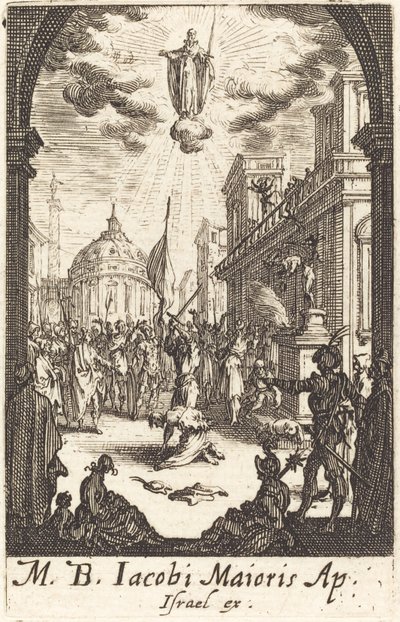 Das Martyrium des Heiligen Jakobus Major von Jacques Callot
