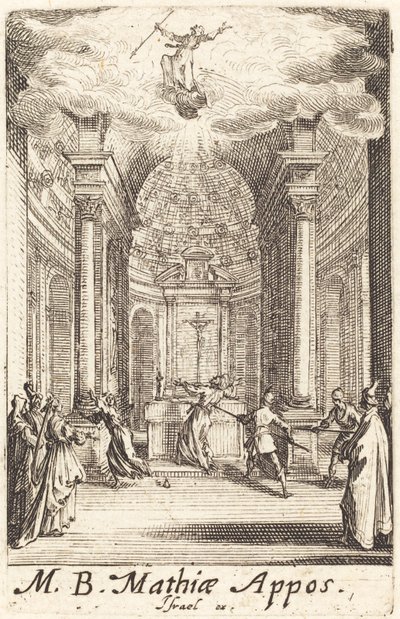 Das Martyrium des heiligen Matthias von Jacques Callot
