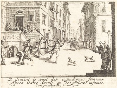 Die Ruine von Jacques Callot