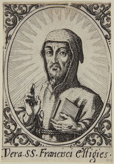 Das wahre Abbild des Heiligen Franziskus von Jacques Callot