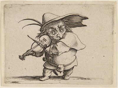 Der Geigenspieler von Jacques Callot