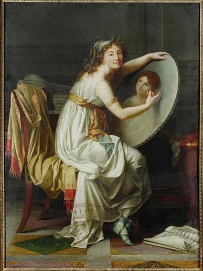 Mademoiselle Ducreux von Jacques Louis David