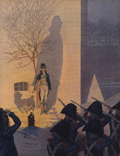 Die Hinrichtung von Louis Antoine von Jacques Marie Gaston Onfray de Breville (Job)