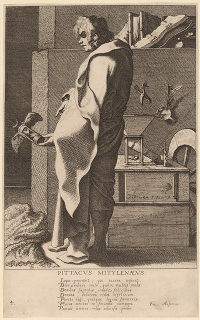 Pittacus Mitylanaeus von Jacques de Gheyn III