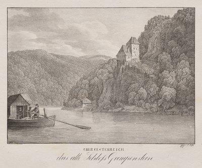 Niederösterreich, Das Alte Schloss Grempenstein von Jakob Alt