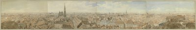 Panorama von Wien von der Kuppel der Peterskirche von Jakob Alt