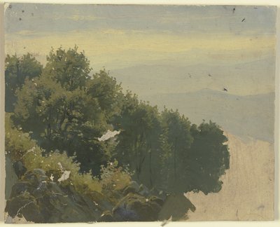 Laubwald von Jakob Becker