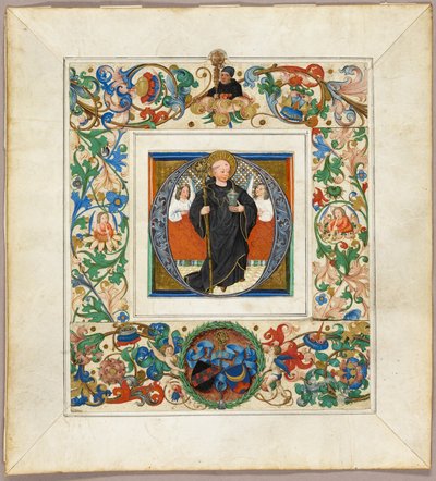 Heiliger Benedikt, Initiale 