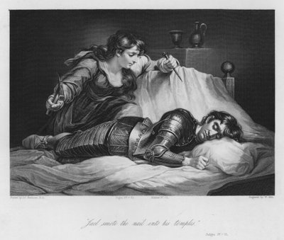 Der Tod von Sisera, Richter IV, 21 von James (after) Northcote