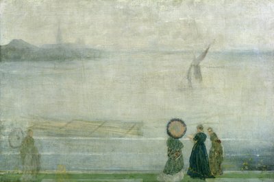 Battersea Reach von Lindsey Houses, c.1864-71 von James Abbott McNeill Whistler