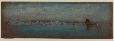 Blau und Silber - Die Inseln, Venedig von James Abbott McNeill Whistler