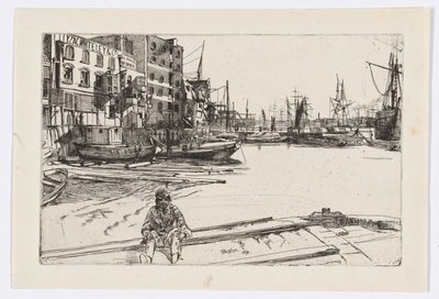Eagle Wharf (Tyzac Whiteley und Co.) von James Abbott McNeill Whistler