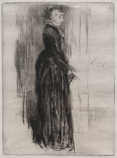 Kleines Samtkleid von James Abbott McNeill Whistler