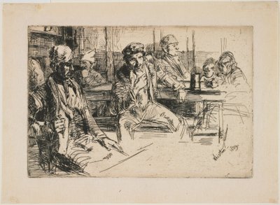 Hafenarbeiter von James Abbott McNeill Whistler