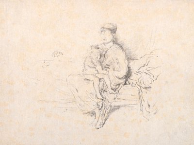Mutter und Kind, Nr. 2, 1896 von James Abbott McNeill Whistler