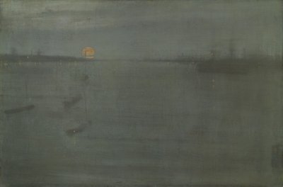Nocturne: Blau und Gold - Southampton Water von James Abbott McNeill Whistler
