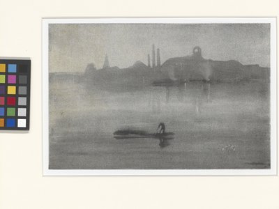 Nocturne: Die Themse bei Battersea von James Abbott McNeill Whistler