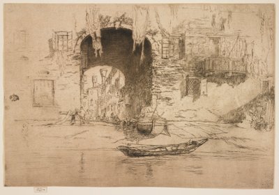 San Biagio aus The Second Venice Set von James Abbott McNeill Whistler