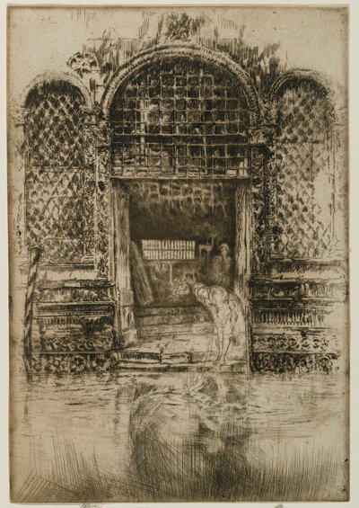 Das Tor, 1880 von James Abbott McNeill Whistler