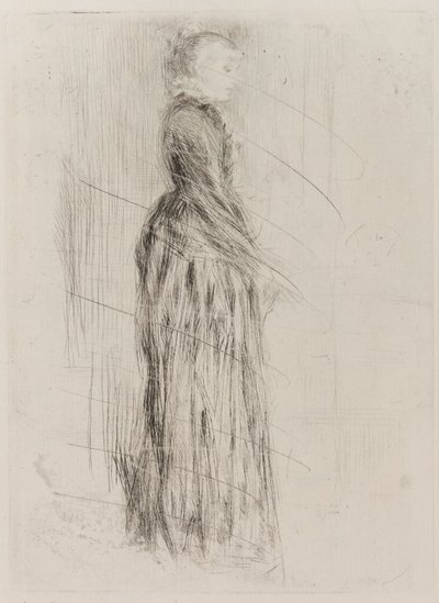 Das kleine Samtkleid von James Abbott McNeill Whistler