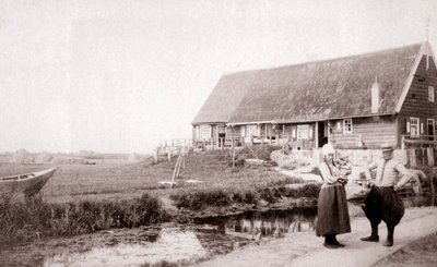 Einwohner der Insel Marken, Niederlande, 1898 von James Batkin