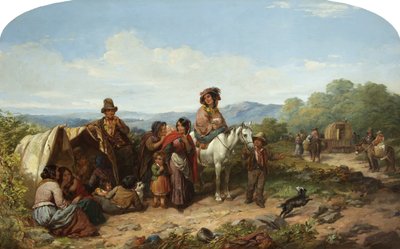 Das Aufbrechen des Lagers von James Curnock